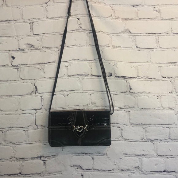 Brighton Clutch Crossbody Leather Bag Small - Picture 2 of 10